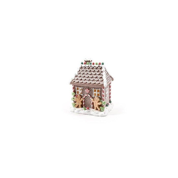 Casetta marzapane per decorazione natalizia 20 cm