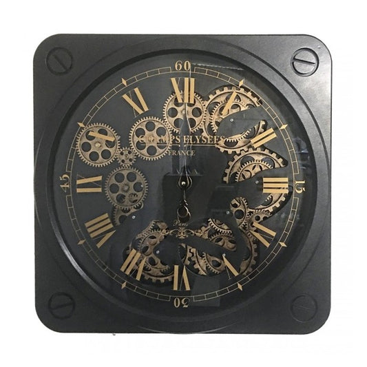 Orologio industriale da parete con movimento - Engrenage - BIZZOTTO - 34267612250328