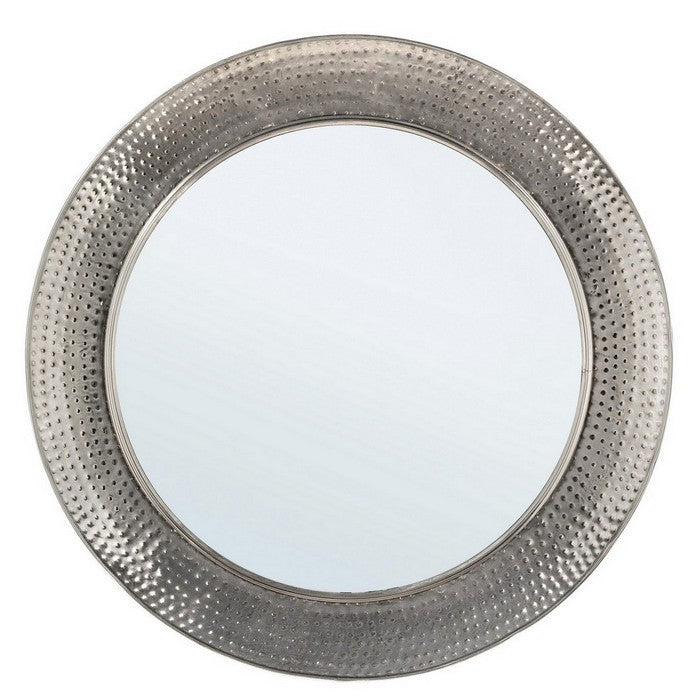 Specchio da parete tondo in acciaio 80 cm - Adara - BIZZOTTO - 63738824032634