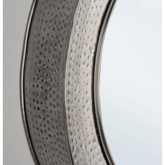 Specchio da parete tondo in acciaio 80 cm - Adara - BIZZOTTO - 63738824130938