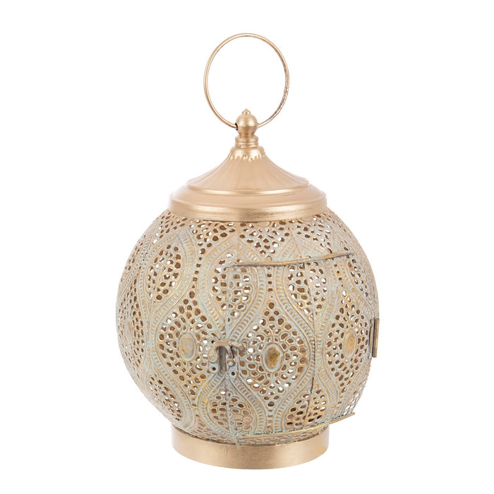 Lanterna in metallo tonda da appendere - Namid