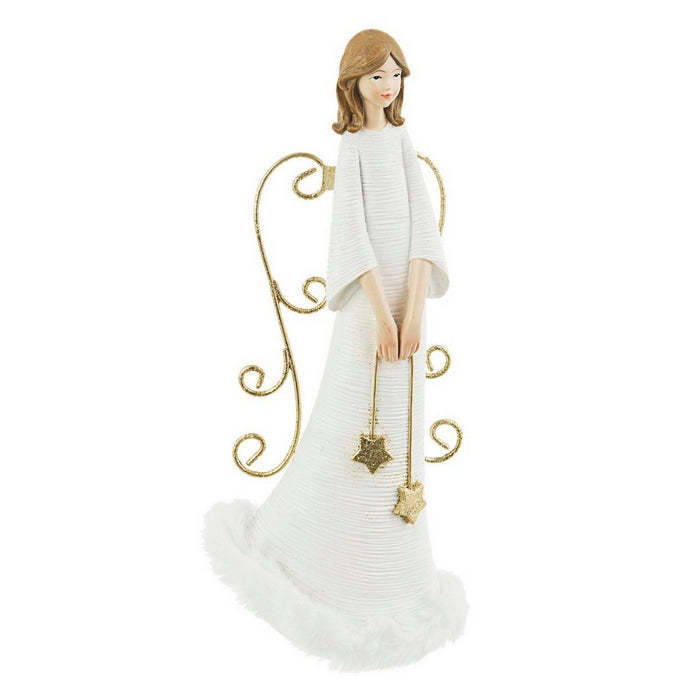 Decorazione natalizia angelo in porcellana small - Kristin