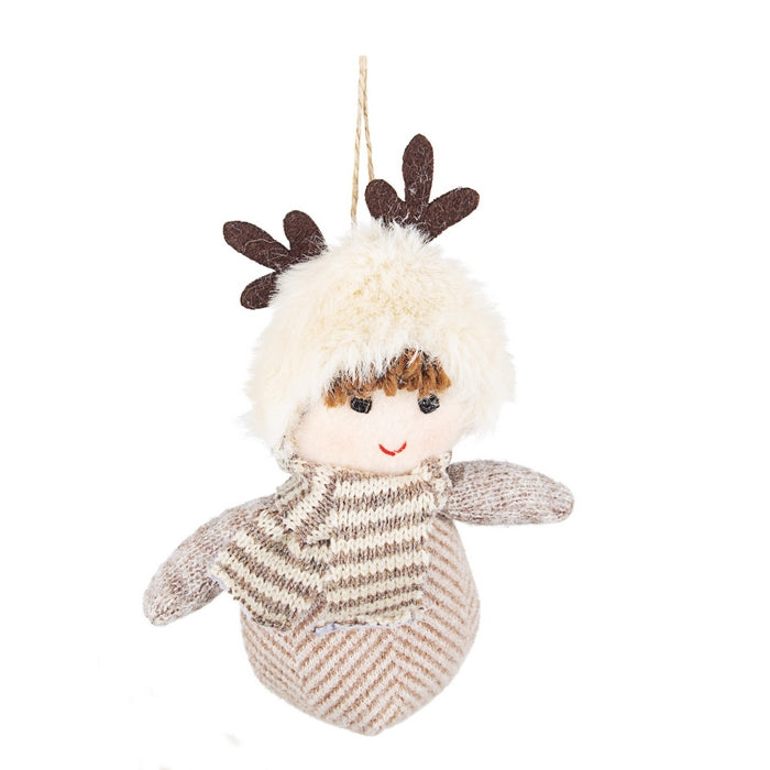 Pendaglio natalizio bimbo 13 cm - Wayne