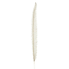Foglia per decorazione natalizia con glitter 97 cm - Lineare