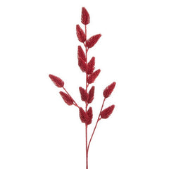 Ramo artificiale per decorazione natalizia rosso 70 cm - Fancy