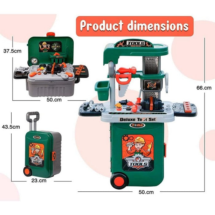 Mr. Meccanico trolley Giramondo - VILLA GIOCATTOLI - 34277364728024