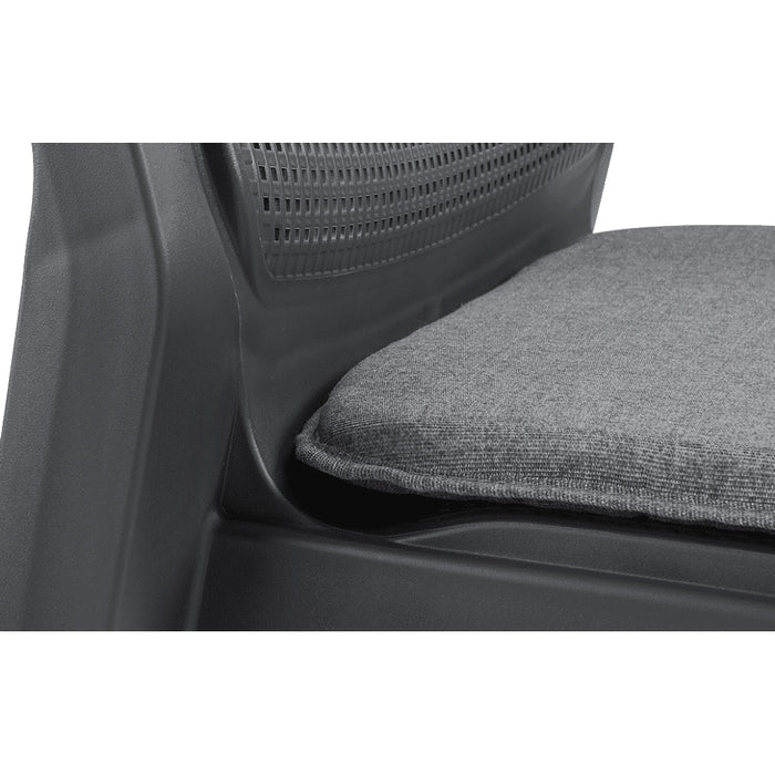 Set da giardino con cuscini con divano e due poltrone - Emily Lounge