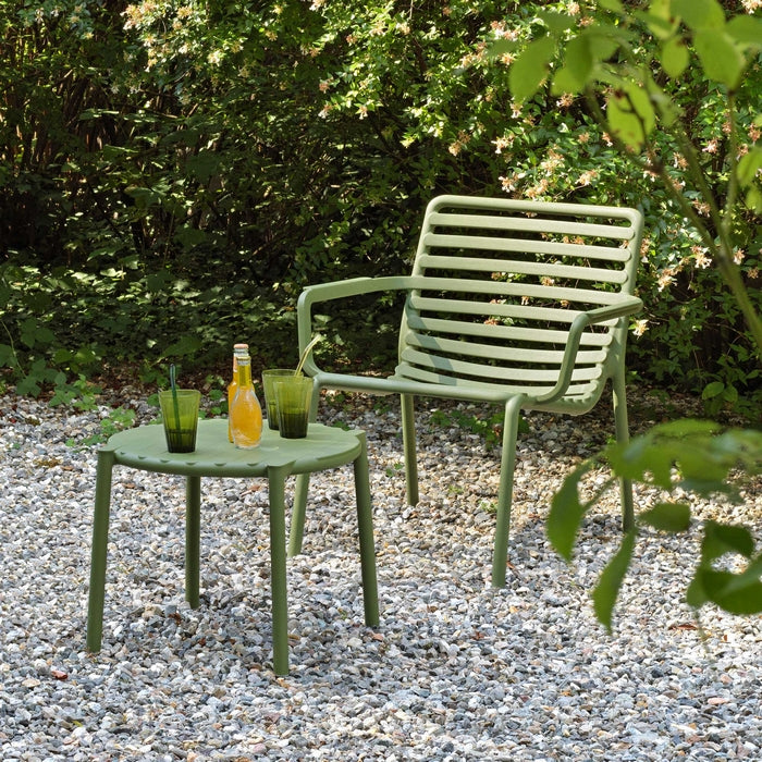 Tavolino tondo da giardino 50 cm - Doga Table - NARDI SPA - 34271360942296