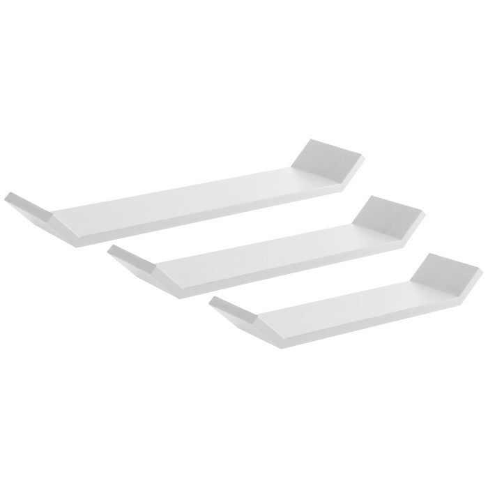 Set 3 mensole in fibra di legno - Barchetta - SANITEC - 34268205220056