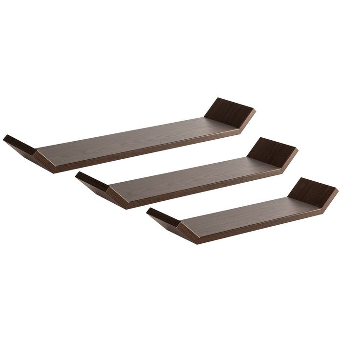 Set 3 mensole in fibra di legno - Barchetta - SANITEC - 34268210987224