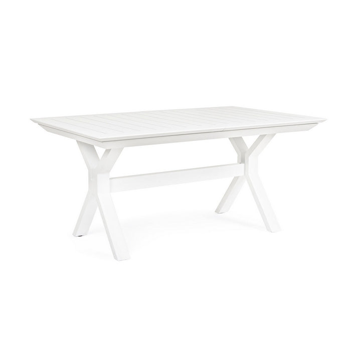 Tavolo da giardino allungabile in alluminio 180-240x100 cm - Kenyon - BIZZOTTO - 34321068818648