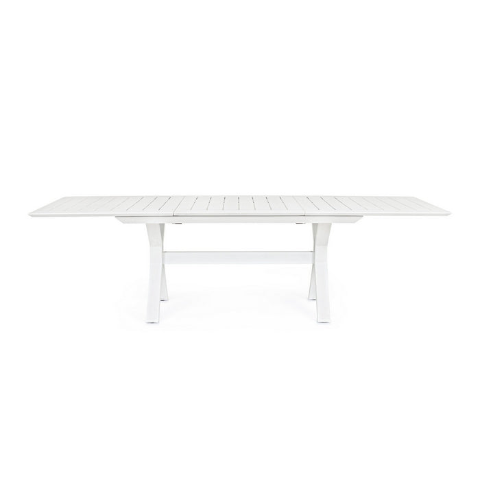 Tavolo da giardino allungabile in alluminio 180-240x100 cm - Kenyon - BIZZOTTO - 34321071603928