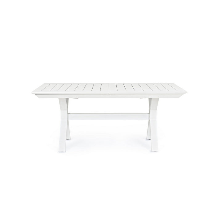Tavolo da giardino allungabile in alluminio 180-240x100 cm - Kenyon - BIZZOTTO - 34321071964376