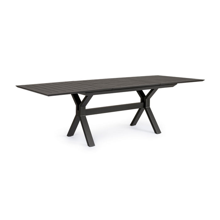 Tavolo da giardino allungabile in alluminio 180-240x100 cm - Kenyon - BIZZOTTO - 34271544213720