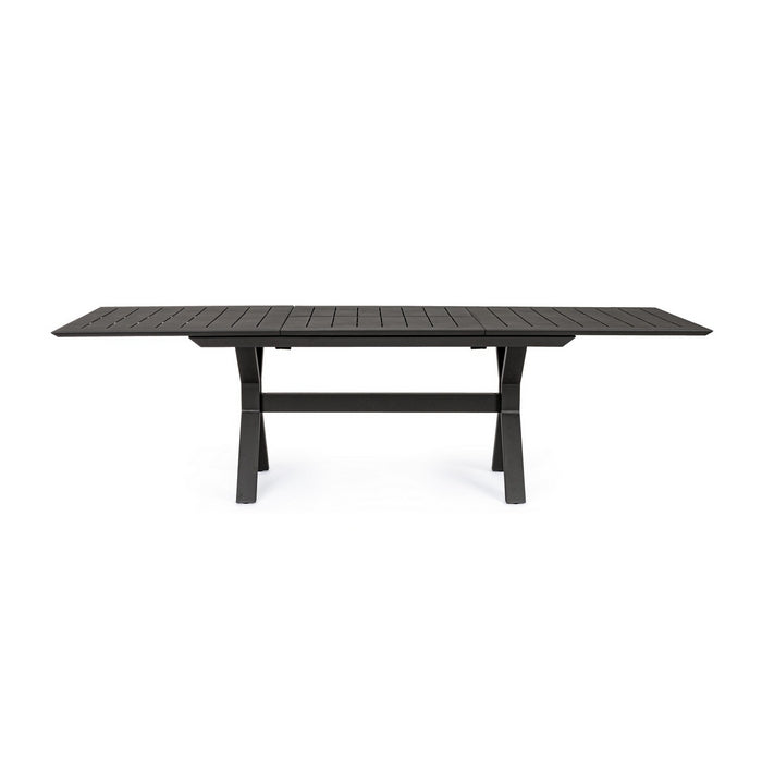Tavolo da giardino allungabile in alluminio 180-240x100 cm - Kenyon - BIZZOTTO - 34271545032920