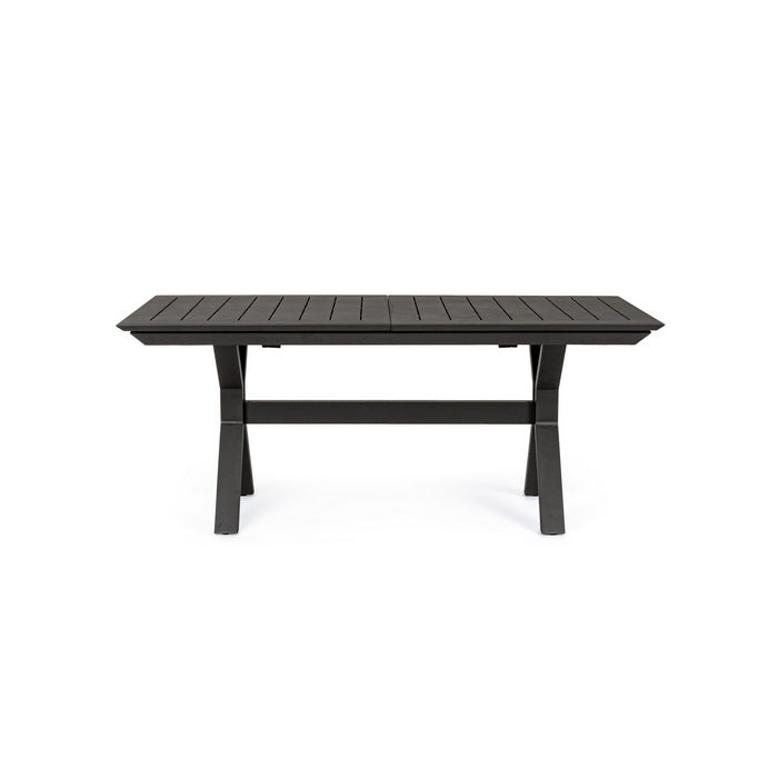 Tavolo da giardino allungabile in alluminio 180-240x100 cm - Kenyon - BIZZOTTO - 34271545884888