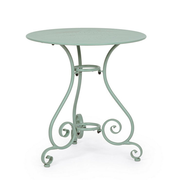 Tavolo rotondo da giardino in metallo 70 cm - Etienne