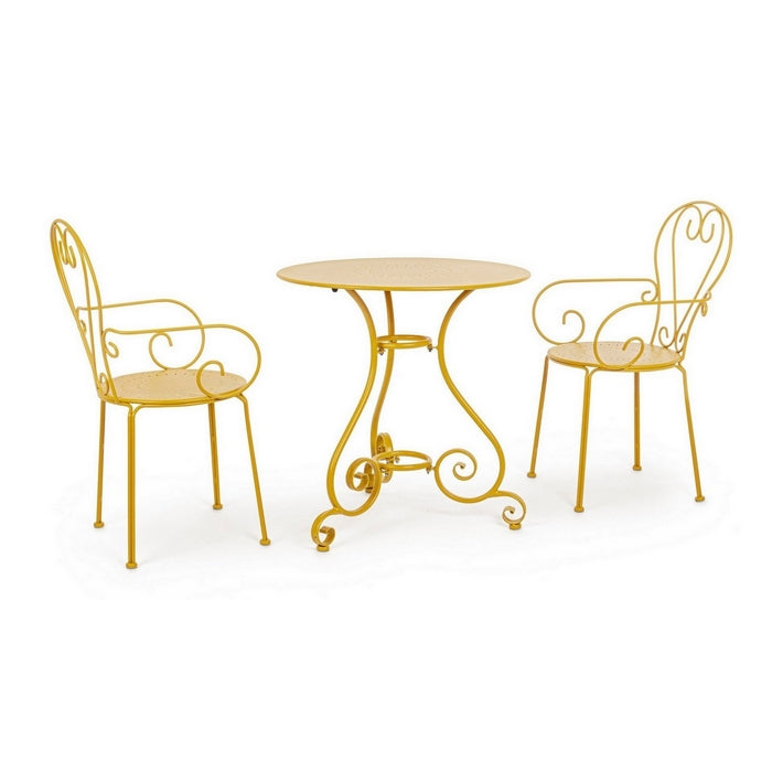 Tavolo rotondo da giardino in metallo 70 cm - Etienne