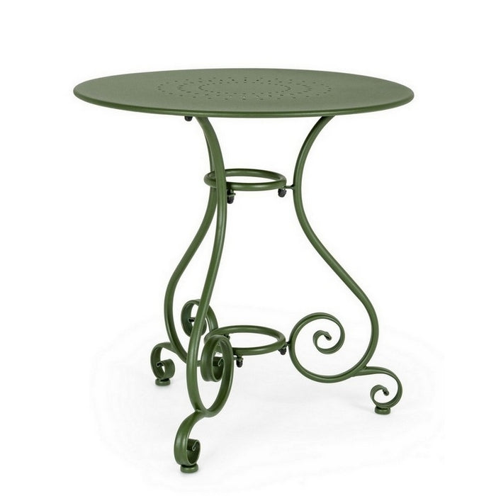 Tavolo rotondo da giardino in metallo 70 cm - Etienne