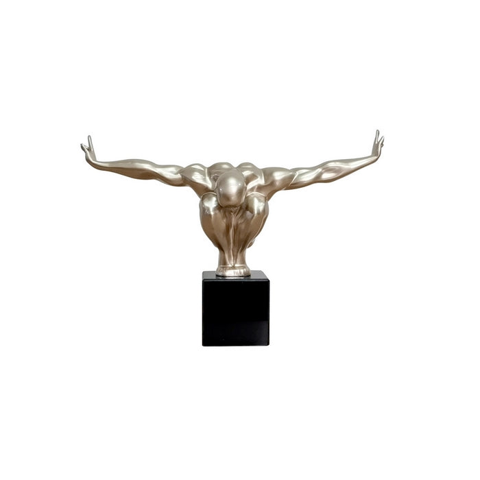 Scultura golden Boy - AMBIENTI GLAMOUR - 34278711951576