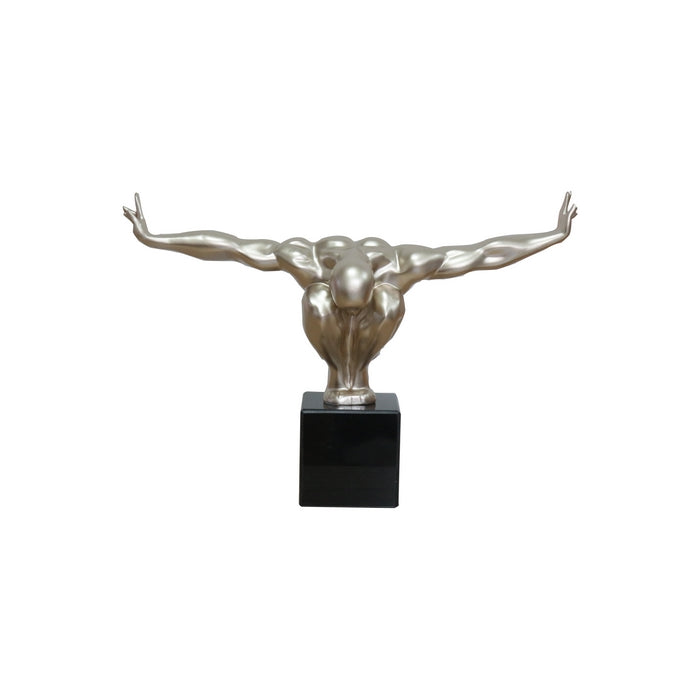 Scultura golden Boy - AMBIENTI GLAMOUR - 34268626911448