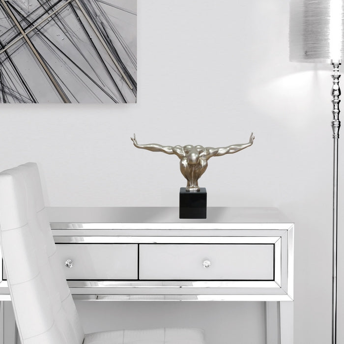 Scultura golden Boy - AMBIENTI GLAMOUR - 34278713491672