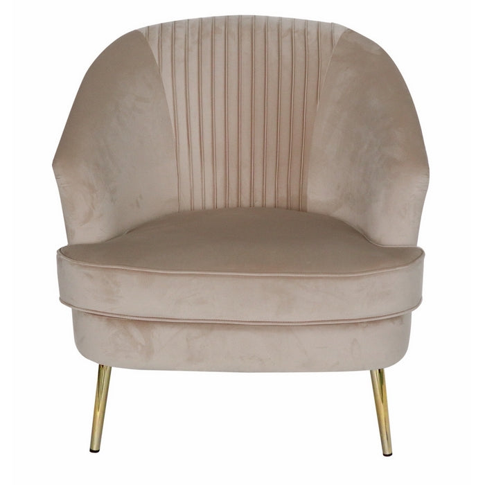 Poltrona in velluto con gambe in ferro - Gexy - AD TREND - 34268659024088