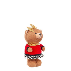 Orso per decorazione natalizia con gonna 27 cm - Colyn