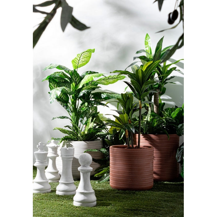Vaso cilindrico con finitura ad intreccio - Tressage - BIZZOTTO - 34271805178072