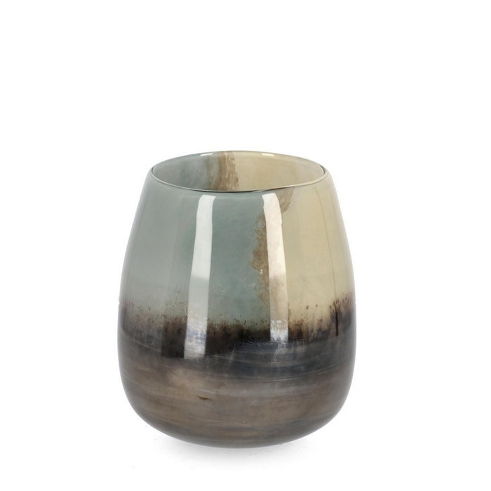 Vaso bombato in vetro - Mercury