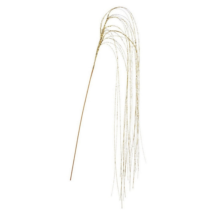 Ramo Capelli d'Angelo con glitter per decorazione natalizia 125 cm