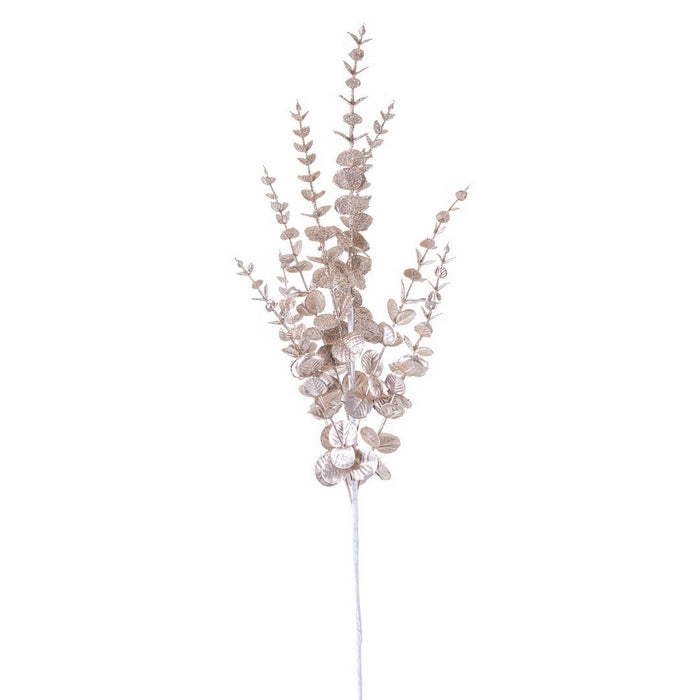 Ramo con foglie per decorazione natalizia 75 cm - Jada
