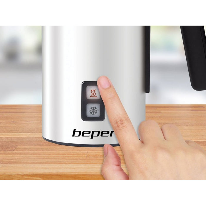 Schiumalatte elettrico in acciaio 550 watt