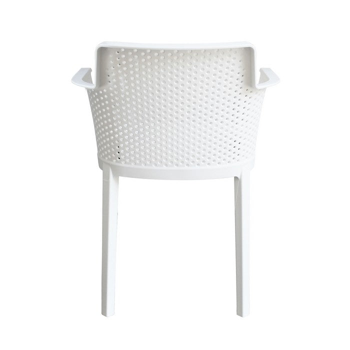 Set 4 sedie in polipropilene impilabili da giardino - Cathy - BEST - 63900227731834