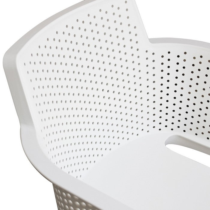 Set 4 sedie in polipropilene impilabili da giardino - Cathy - BEST - 63900228551034