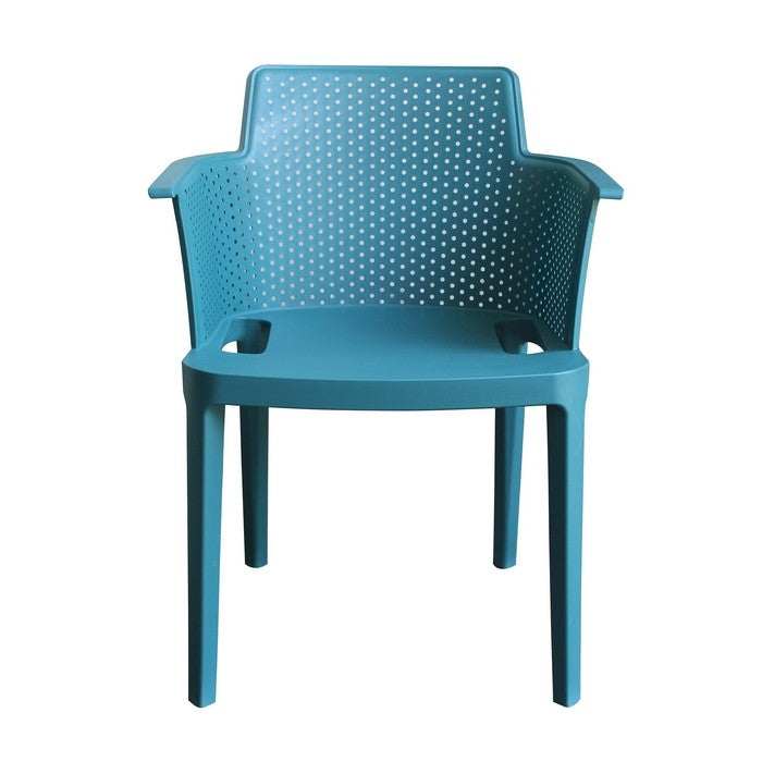 Set 4 sedie in polipropilene impilabili da giardino - Cathy - BEST - 63900229042554