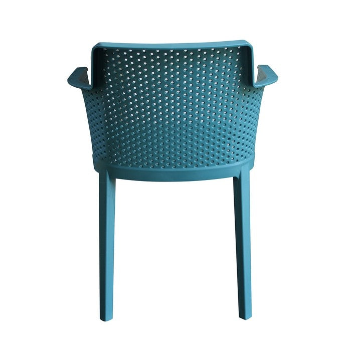 Set 4 sedie in polipropilene impilabili da giardino - Cathy - BEST - 63900228845946