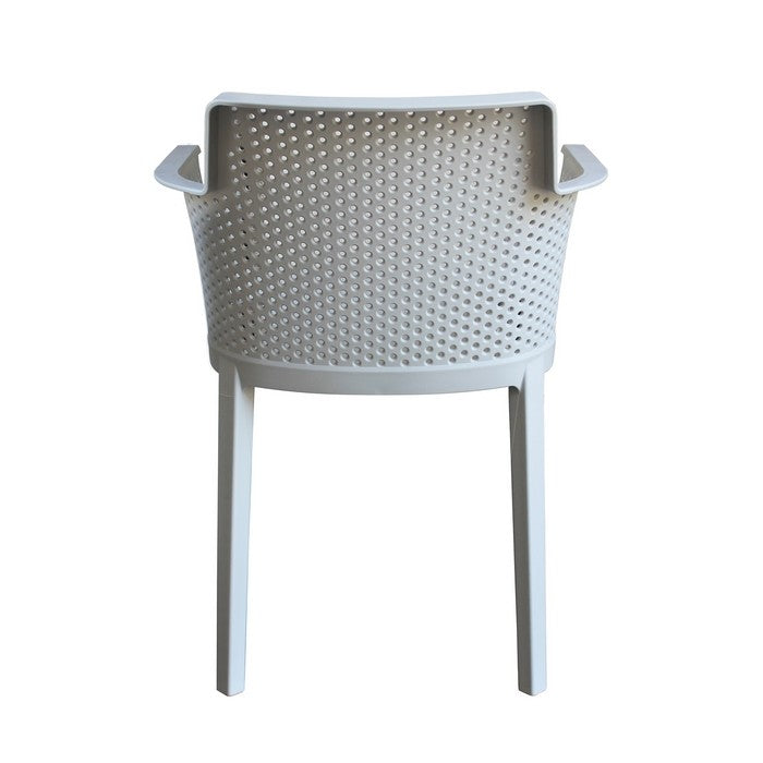 Set 4 sedie in polipropilene impilabili da giardino - Cathy - BEST - 63900228354426