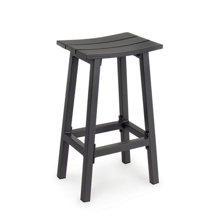 Sgabello alto da bar in alluminio - Skipper