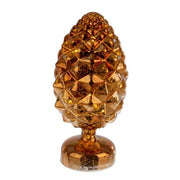 Decorazione natalizia pigna in vetro con LED - Spikey