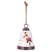 Pendaglio natalizio per decorazione a forma di campana con caramella - Ringing