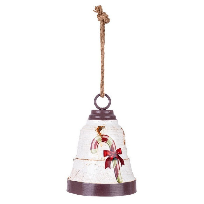 Pendaglio natalizio per decorazione a forma di campana con caramella - Ringing