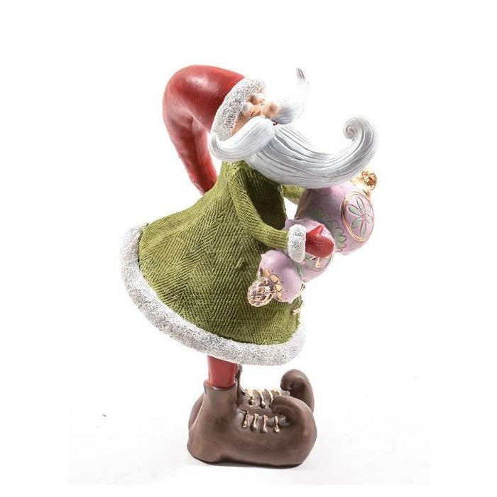 Babbo Natale decorativo in resina