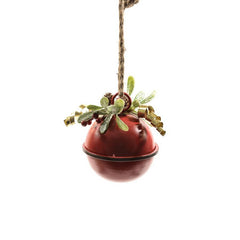Campana natalizia in metallo