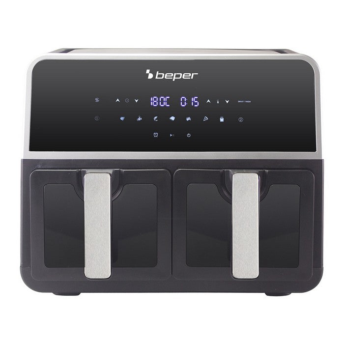 Friggitrice ad aria digitale con doppio cestello 9 litri