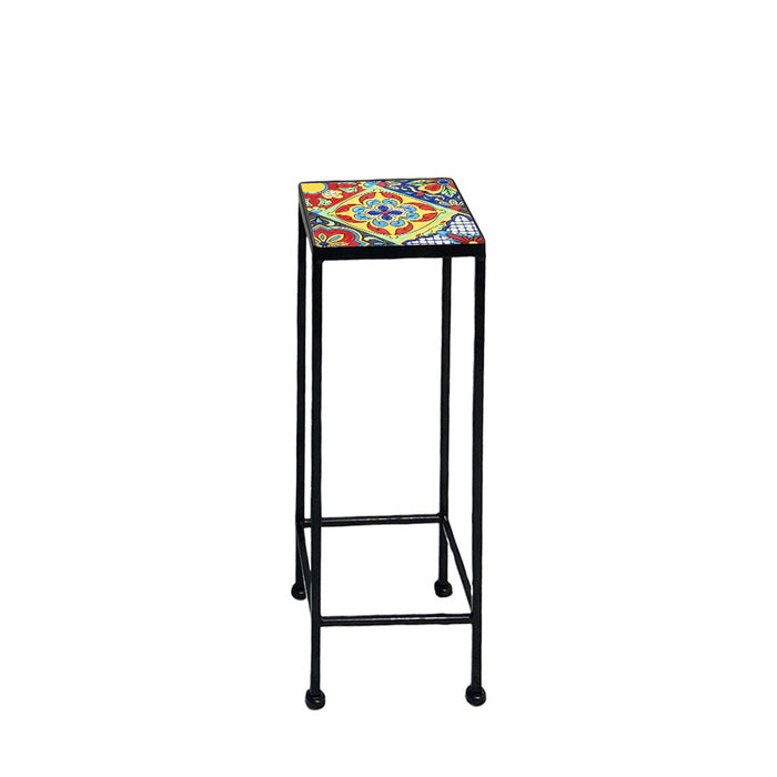 Supporto quadrato per piante con mosaico - Trapani - BEST - 64858920059258