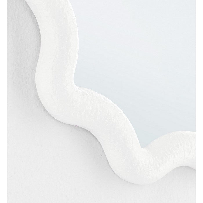 Specchio decorativo in mdf 32 cm - Creamy - BIZZOTTO - 64075324522874