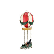 Decorazione natalizia mongolfiera con slitta - Noelle