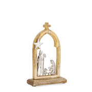 Natività 3 figure con stella - Chameli