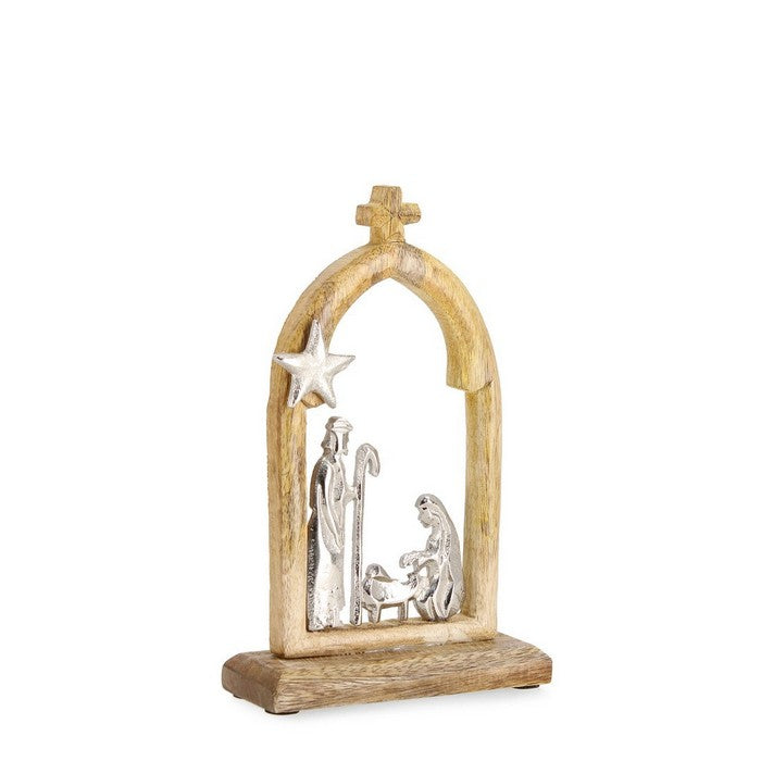 Natività 3 figure con stella - Chameli